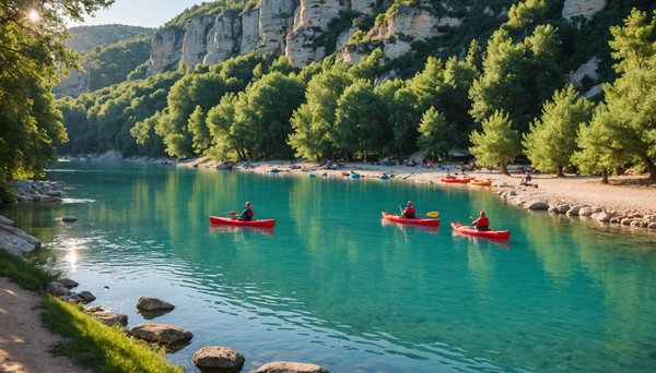 Découvrez les Meilleurs Loisirs Aquatiques en Ardèche au Camping Le Pommier