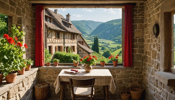 Découvrez le charme des paysages de l'Aveyron depuis notre gîte en Alsace