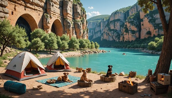 Les Meilleurs Conseils pour Camper avec Votre Chien en Ardèche : Séjour Inoubliable à l'Hôtel Saxo